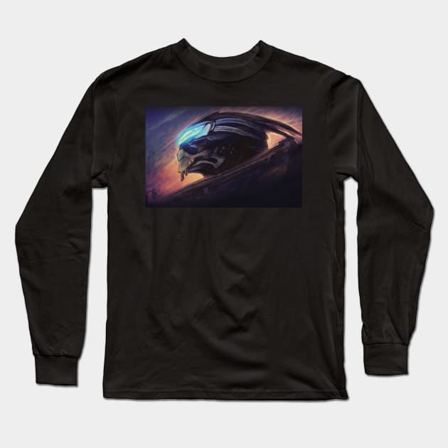 Space Husband Long Sleeve T-Shirt by sempaiko